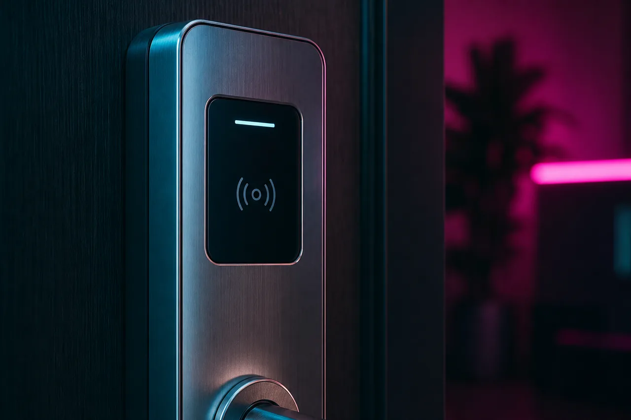 Smart lock connecté NFC moderne - Combs-la-Ville